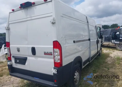 2017 Ram Promaster 2500 High Roof 159 Wb из США, поврежденный, VIN 3C6TRVDG9HE551870